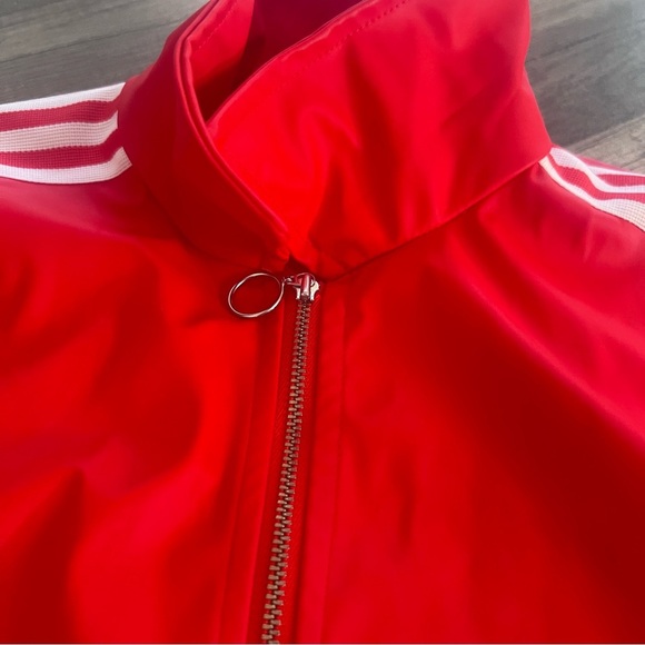 ADIDAS EUC Fiorucci Collab Waterproof Coat Jacket Limited Edition Size S - Picture 8 of 15